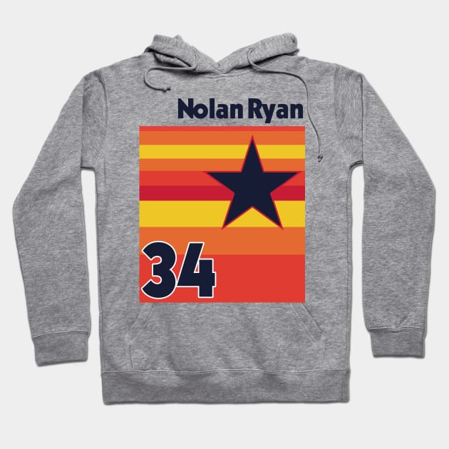 Retro Nolan Uniform Tribute Hoodie by darklordpug